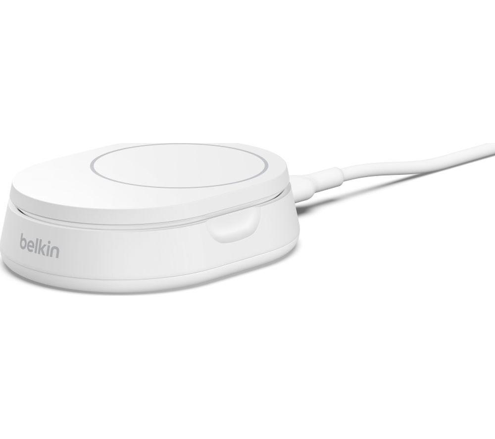 BELKIN BoostCharge Pro Qi2 Convertible Wireless Charging Stand - White