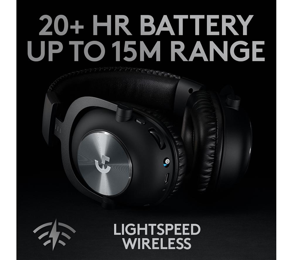 LOGITECH Superlight X LightSpeed PRO X Wireless Gaming Mouse & PRO X Wireless Gaming Headset Bundle