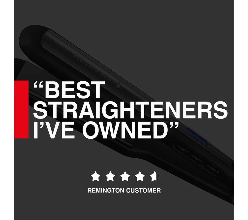 REMINGTON Pro Ceramic S5525 Extra Wide Hair Straightener - Grey