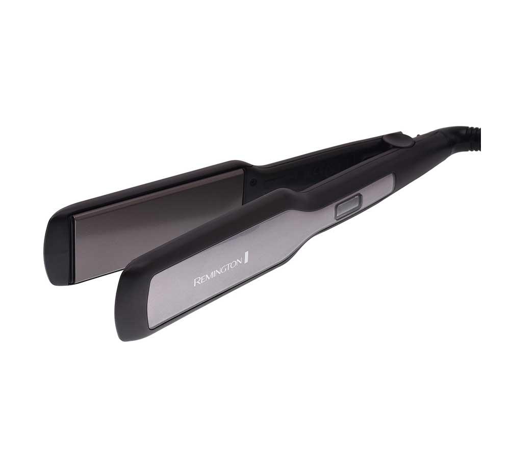 REMINGTON Pro Ceramic S5525 Extra Wide Hair Straightener - Grey