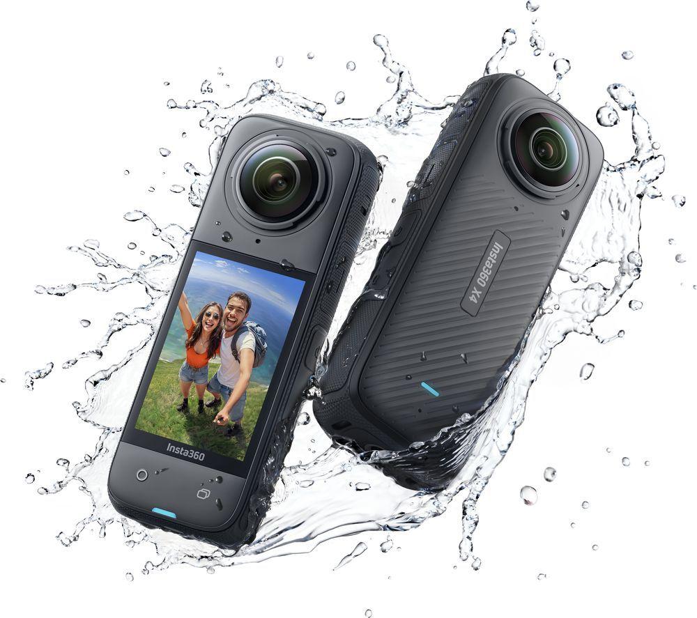 INSTA360 X4 8K Ultra HD 360 Action Camera - Black