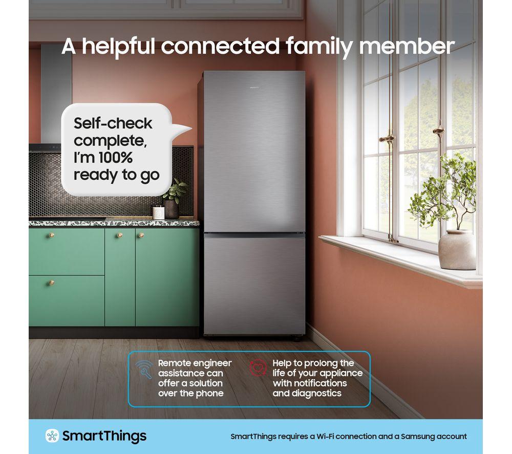 SAMSUNG Series 8 SpaceMax RB53DG703CS9EU 70/30 Smart-Kühl-/Gefrierkombination – Silber