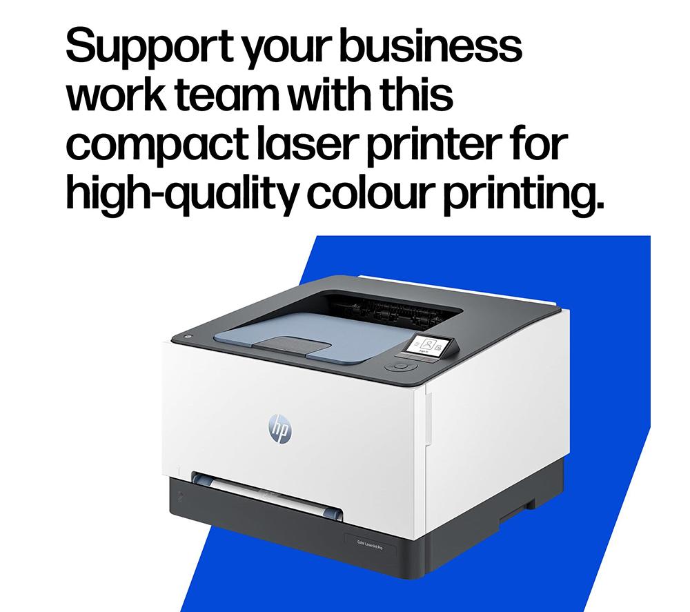 HP Color LaserJet Pro 3202dw Wireless Laser Printer | Second Paper Tray | WiFi Printer