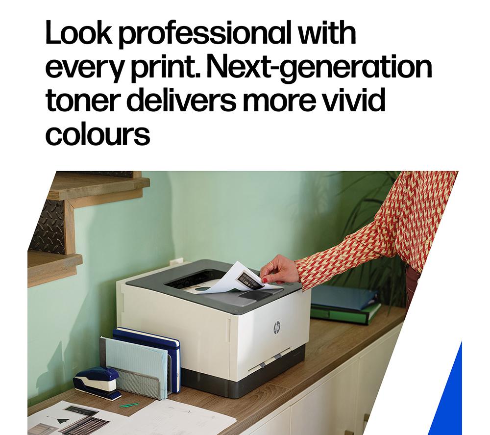 HP Color LaserJet Pro 3202dw Wireless Laser Printer | Second Paper Tray | WiFi Printer