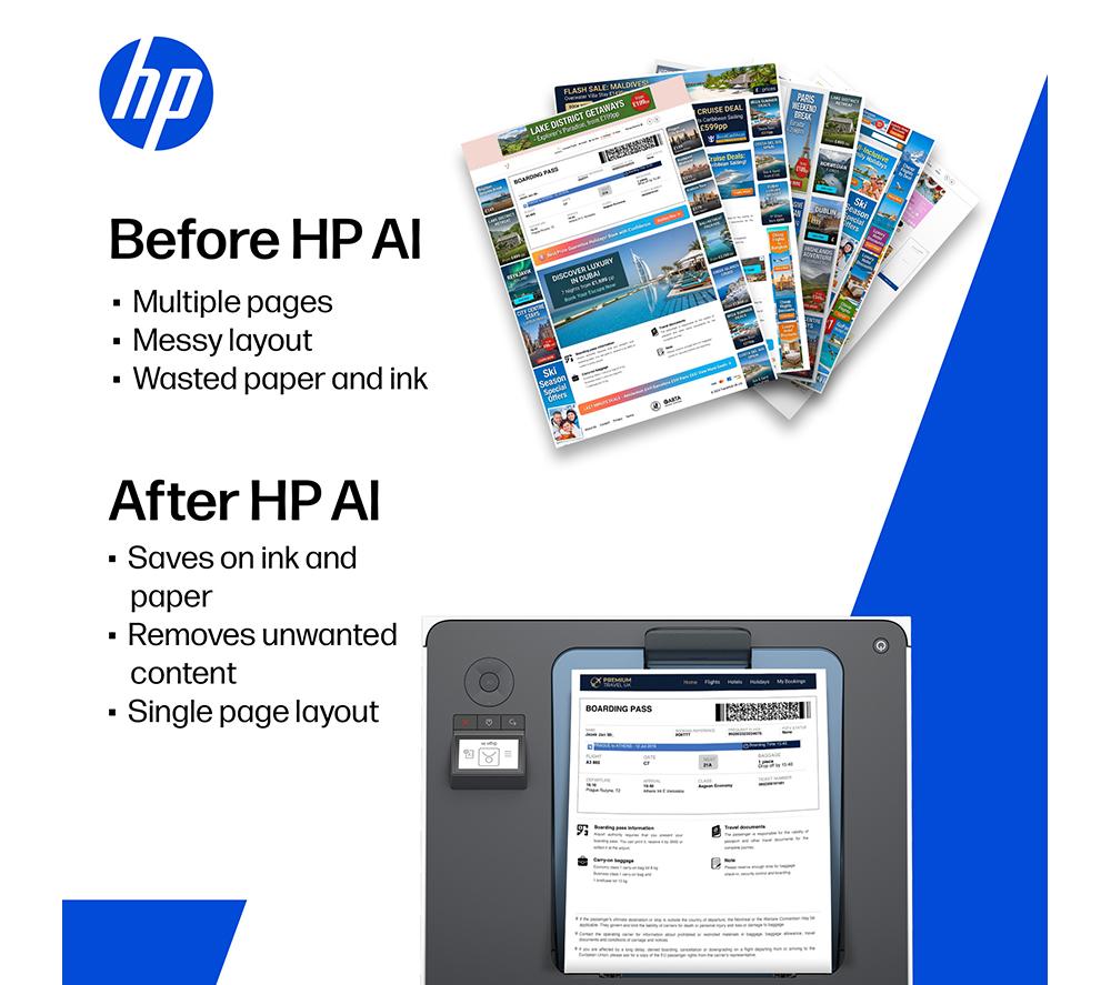 HP Color LaserJet Pro 3202dw Wireless Laser Printer | Second Paper Tray | WiFi Printer