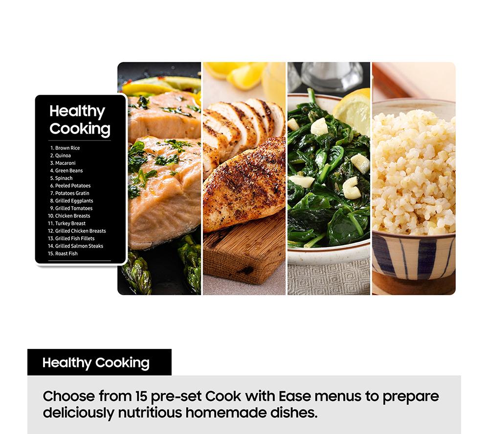 SAMSUNG MC32DG7646CK/E3 Horno microondas combinado - Negro