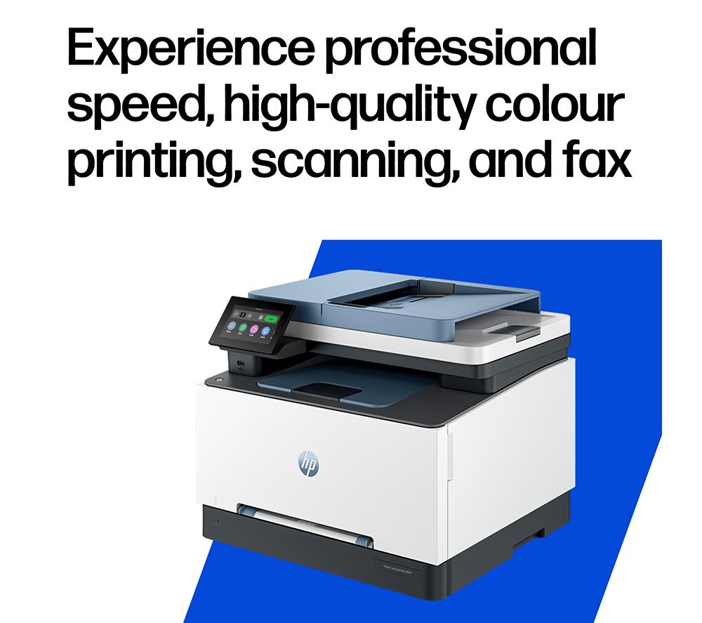 HP Color LaserJet Pro 3302fdw All-in-One Wireless Laser Printer with Fax