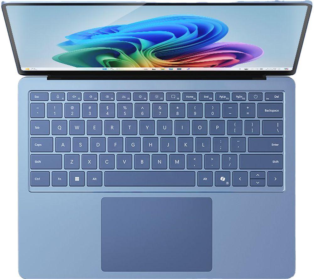 MICROSOFT Surface Laptop 13.8", Copilot+ PC - Snapdragon X Plus, 512 GB SSD, Sapphire