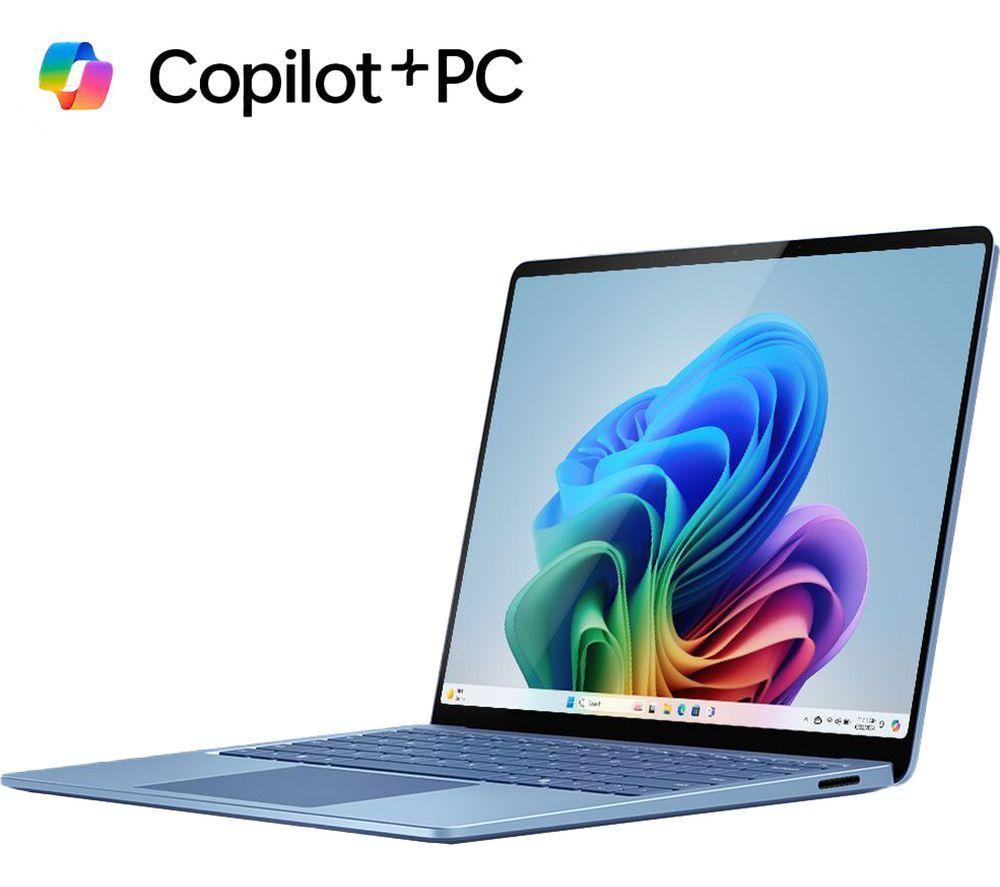 MICROSOFT Surface Laptop 13.8", Copilot+ PC - Snapdragon X Plus, 512 GB SSD, Sapphire