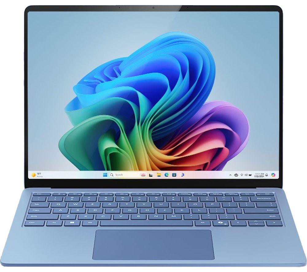 MICROSOFT Surface portátil de 13,8", Copilot+ PC - Snapdragon X Elite, SSD de 512 GB, zafiro