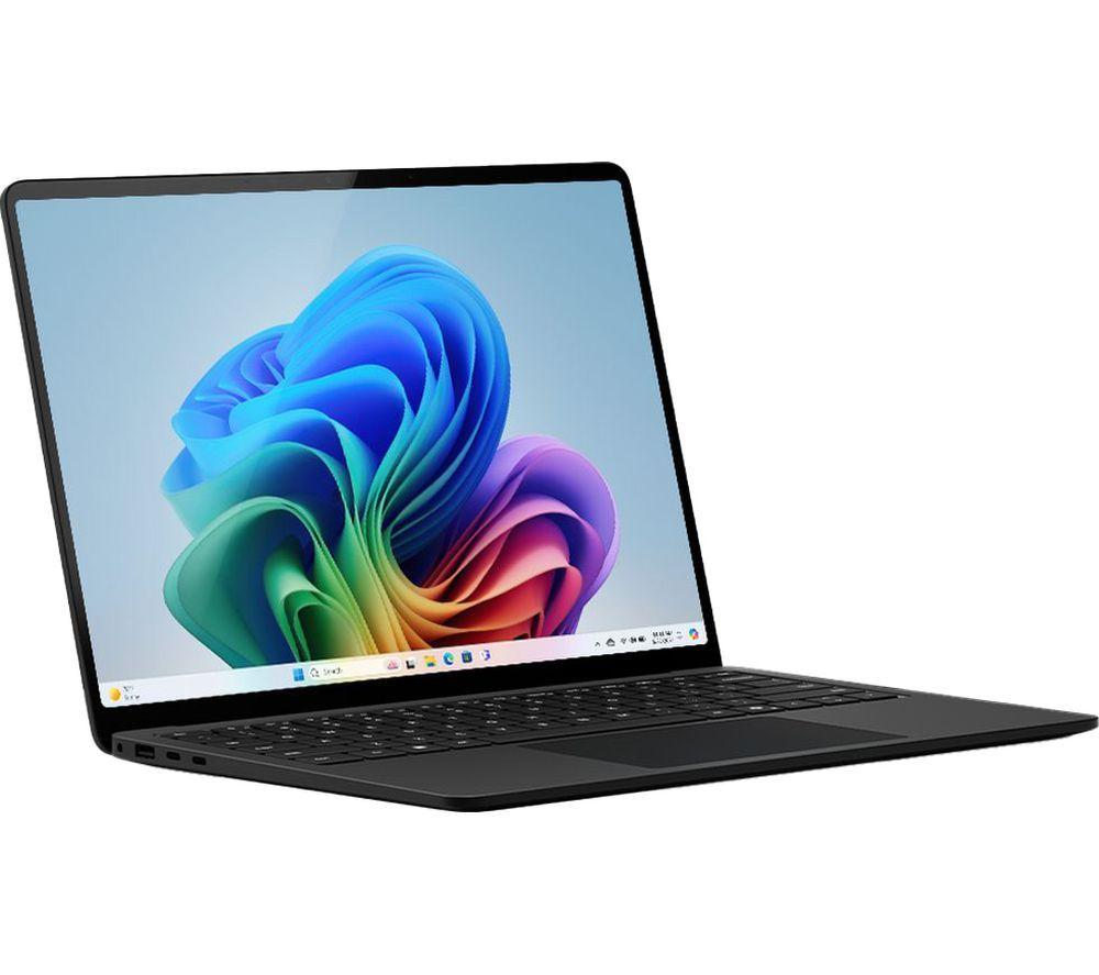 MICROSOFT Surface Laptop 13.8", Copilot+ PC - Snapdragon X Elite, 1 TB SSD, Black