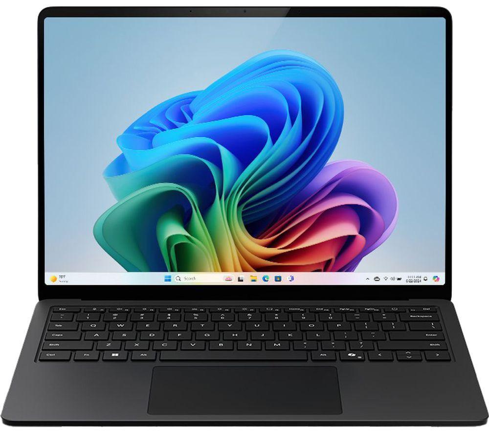 MICROSOFT Surface Laptop 13.8", Copilot+ PC - Snapdragon X Elite, 1 TB SSD, Black