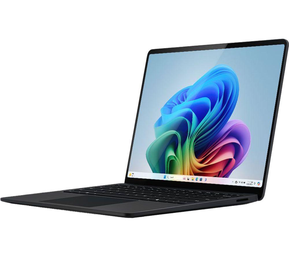 MICROSOFT Surface Laptop 13.8", Copilot+ PC - Snapdragon X Elite, 1 TB SSD, Black