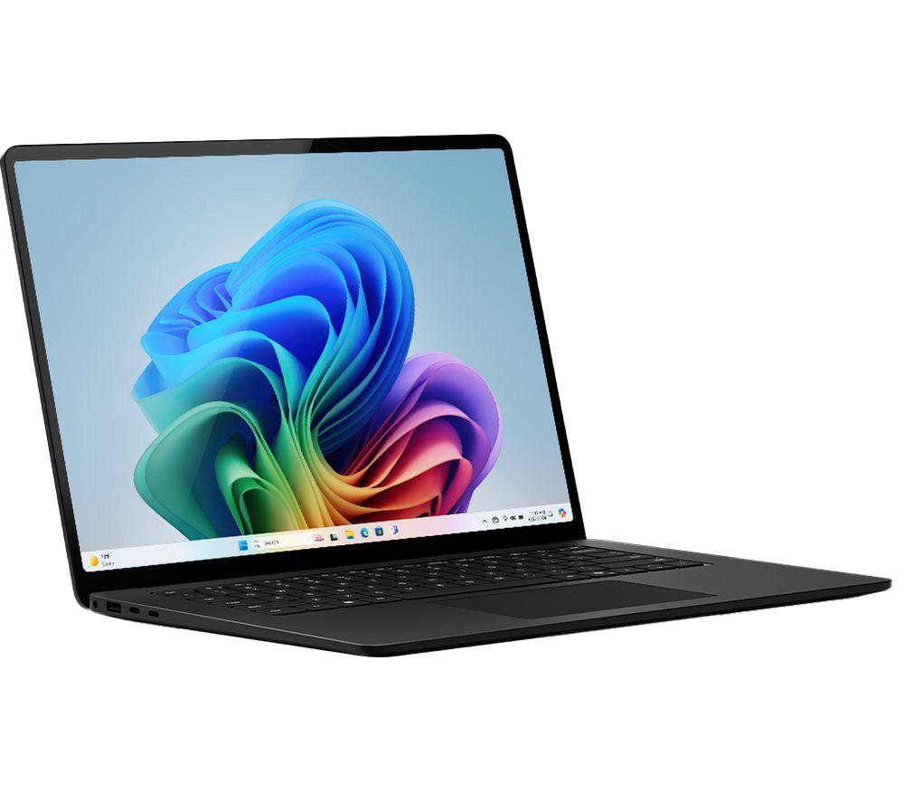 MICROSOFT Surface Laptop 15", Copilot+ PC - Snapdragon X Elite, 1 TB SSD, 32 GB, Black