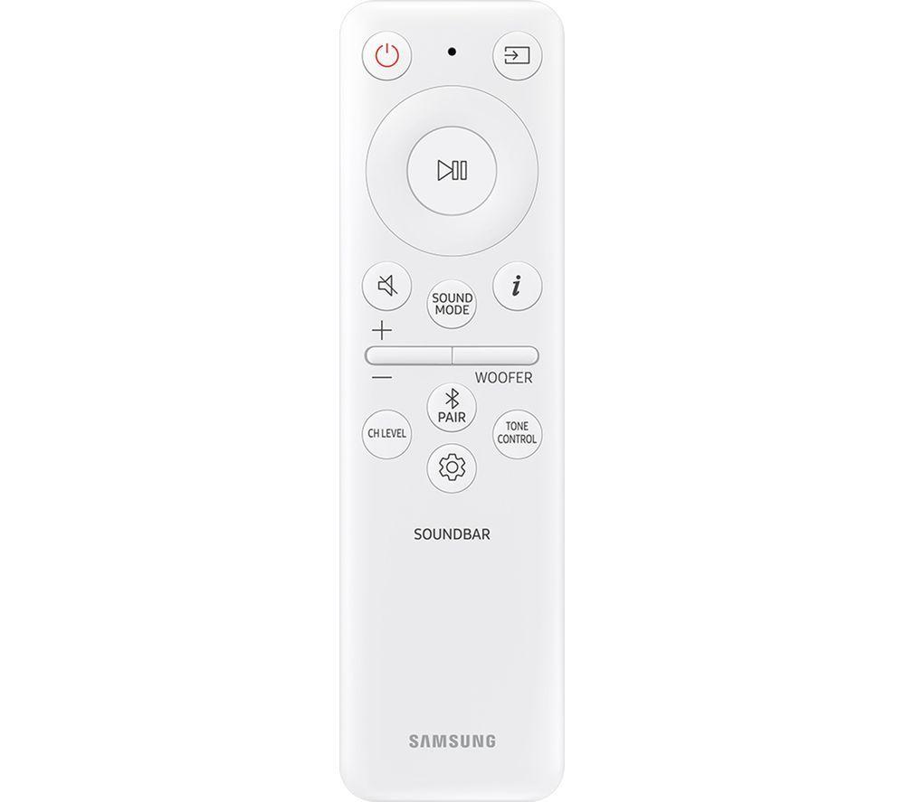 Barra de sonido inalámbrica SAMSUNG HW-S801D/XU 3.1.2 con Dolby Atmos, DTS Virtual:X y Amazon Alexa - Blanco