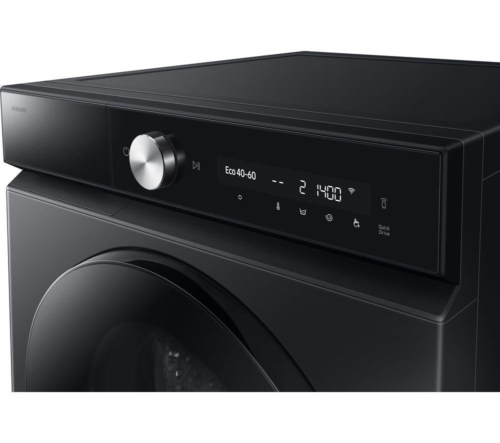 SAMSUNG Serie 8 AI Energy SpaceMax WW11DB8B95GBU1 Lavadora de 11 kg y 1400 rpm con WiFi - Negra