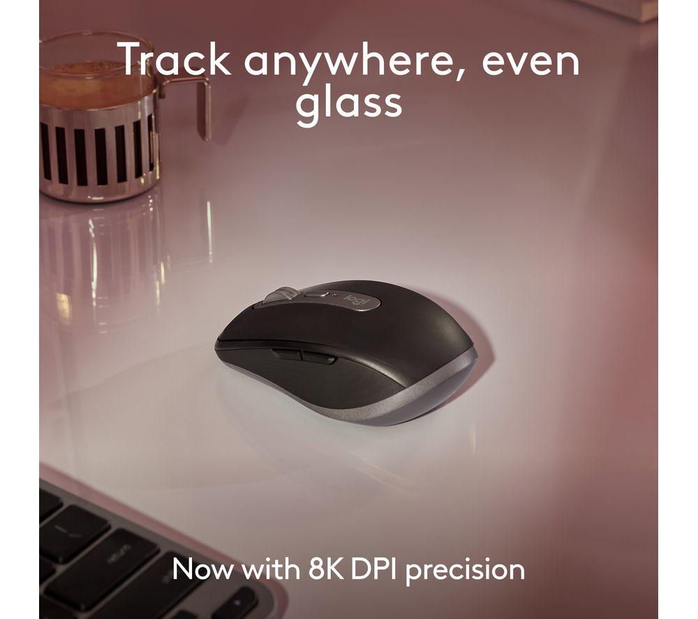 LOGITECH MX Anywhere 3S for Mac Wireless Darkfield Mouse - Pale Grey