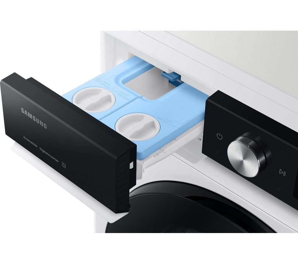 Lavadora de carga frontal SAMSUNG Serie 7 AI Energy + AutoDose WW90DB7U94GEU1 de 9 kg y 1400 rpm con Wi-Fi - Blanco