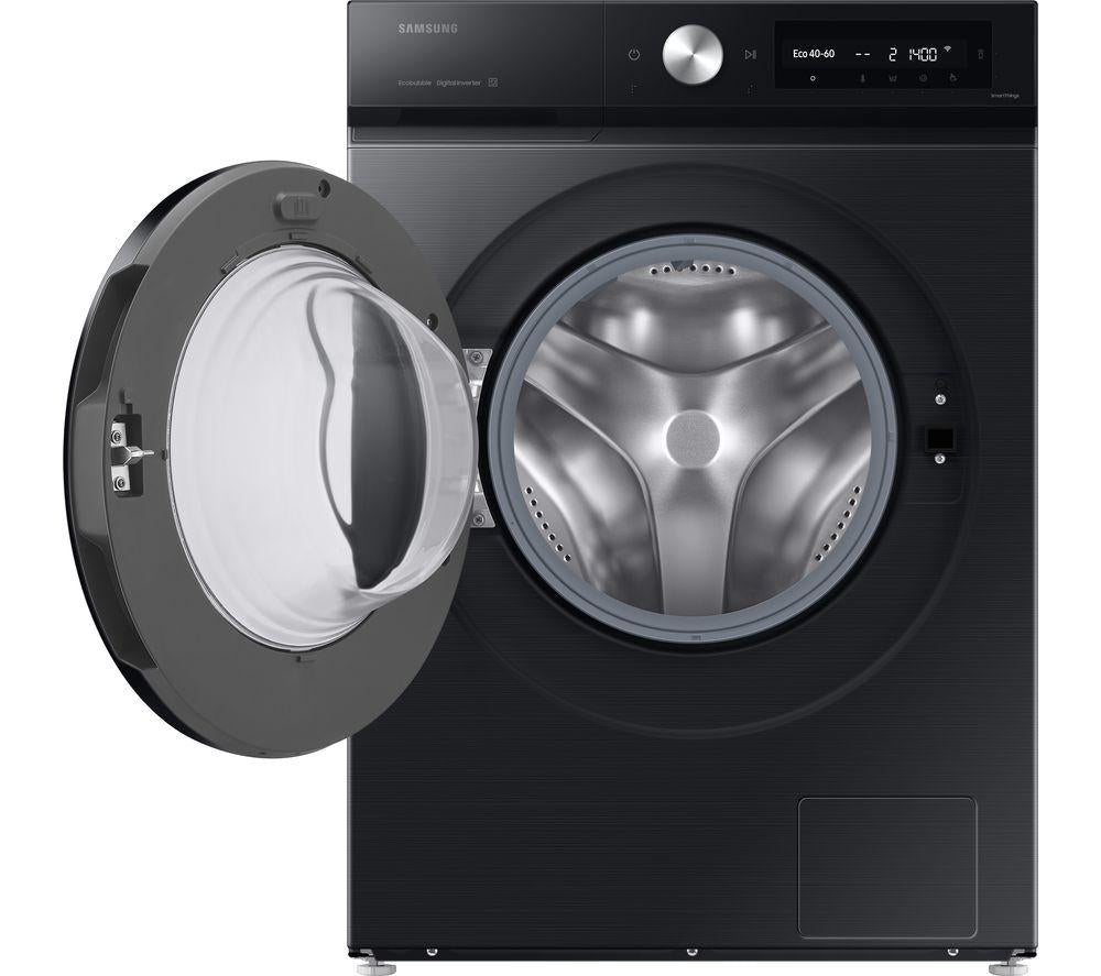 Lavadora SAMSUNG Serie 7 AI Energy + AutoDose WW90DB7U94GBU1 con WiFi, 9 kg, 1400 rpm - Negra