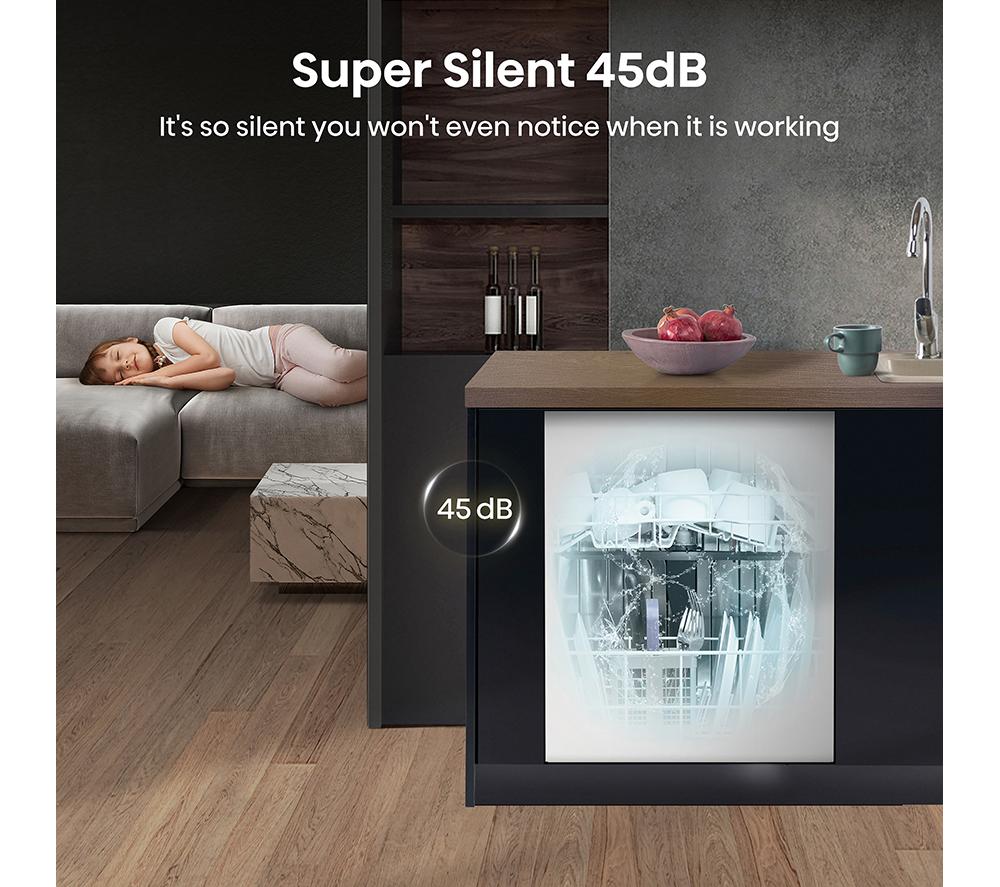 Lavavajillas totalmente integrado de tamaño completo HISENSE HV643D90UK