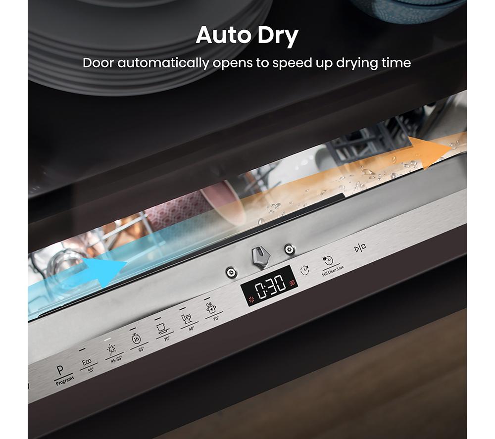 Lavavajillas totalmente integrado de tamaño completo HISENSE HV643D90UK