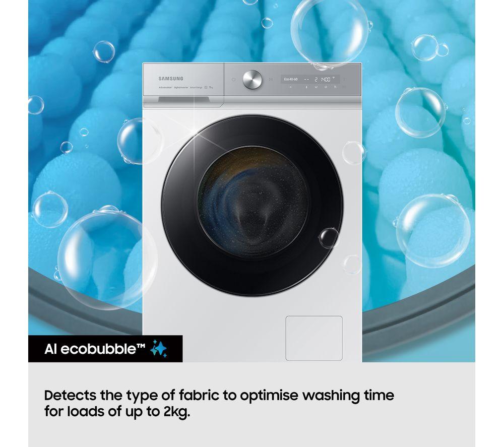 Lavadora SAMSUNG Serie 5 SpaceMax WW11DG5B25ABEU con WiFi, 11 kg, 1400 rpm - Negro