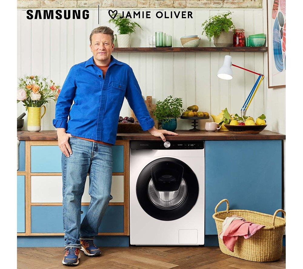Lavadora Samsung Serie 6 AI Energy + SpaceMax WW11DG6B85LEU1 con WiFi, 11 kg, 1400 rpm - Blanca