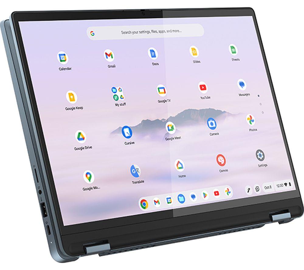 LENOVO IdeaPad Flex 5 14" Chromebook Plus 2 en 1 - Intel® Core™ i3, 256 GB SSD, azul
