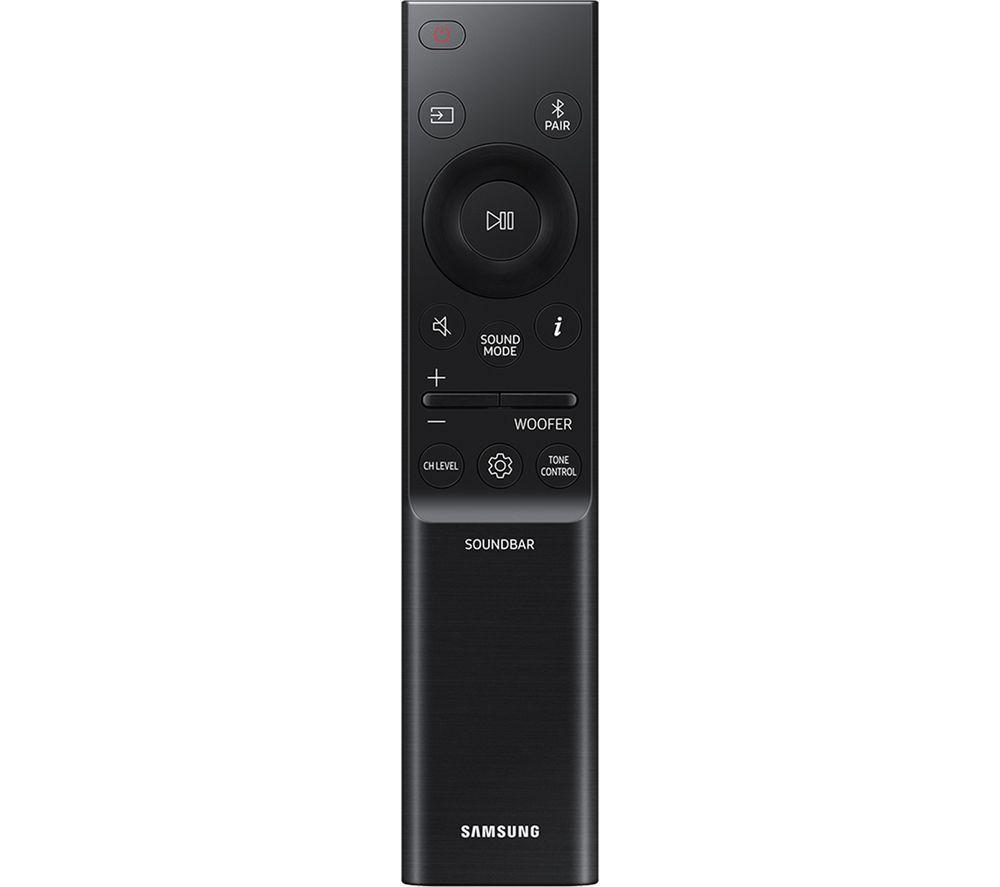 Barra de sonido todo en uno SAMSUNG HW-S60D/XU 5.0 con Dolby Atmos, DTS Virtual:X y Amazon Alexa - Negro