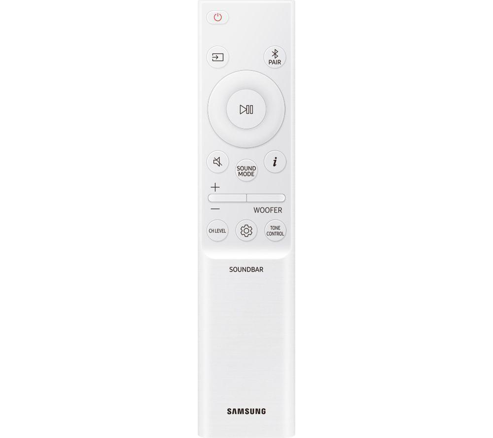 SAMSUNG HW-S61D/XU 5.0 All-in-One Sound Bar with Dolby Atmos, DTS Virtual:X & Amazon Alexa - White