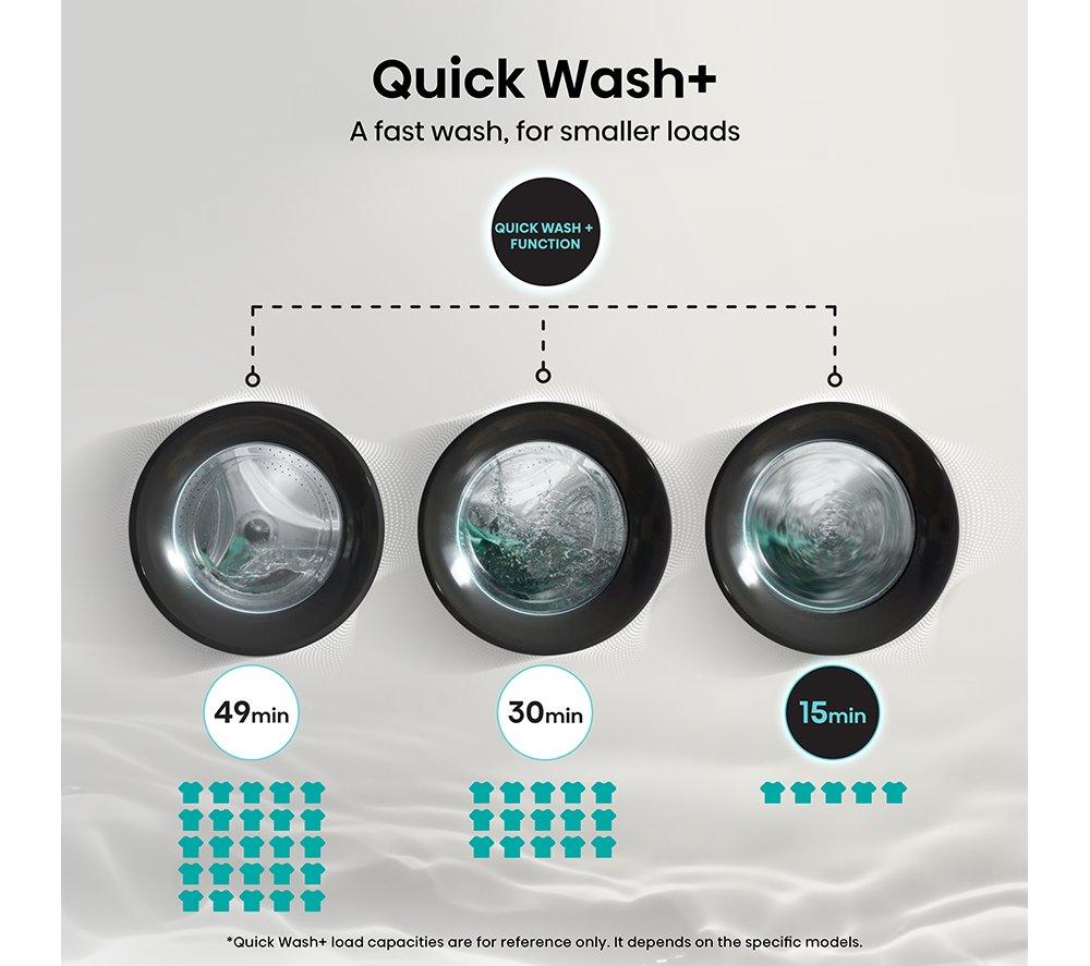 HISENSE 3S Series WF3S9043BW3 WiFi-enabled 9 kg 1400 Spin Washing Machine - White