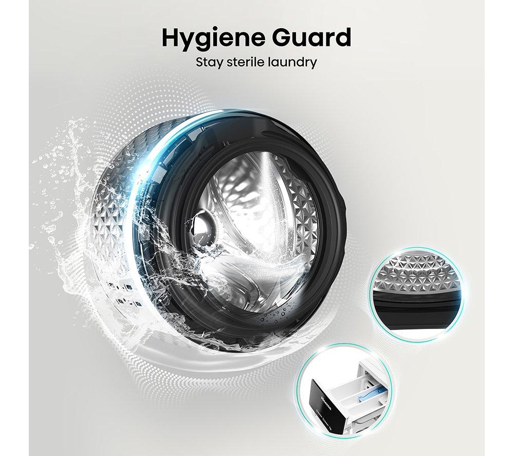 HISENSE 3S Series WF3S9043BW3 WiFi-enabled 9 kg 1400 Spin Washing Machine - White
