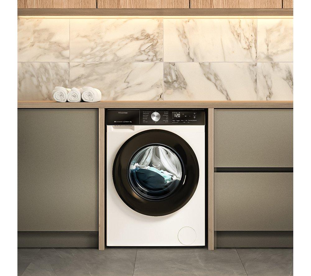 HISENSE 3S Series WF3S9043BW3 WiFi-enabled 9 kg 1400 Spin Washing Machine - White