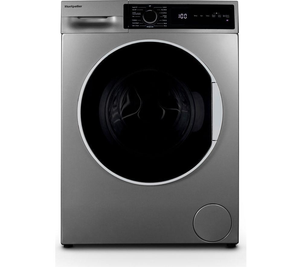 MONTPELLIER MWM814BLS 8 kg 1400 Spin Washing Machine - Silver