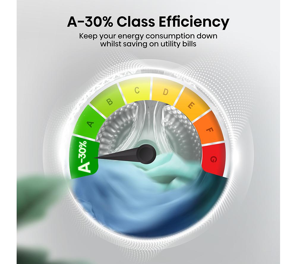 HISENSE 3S Series WD3S9043BB3 WiFi-enabled 9 kg Washer Dryer - Black