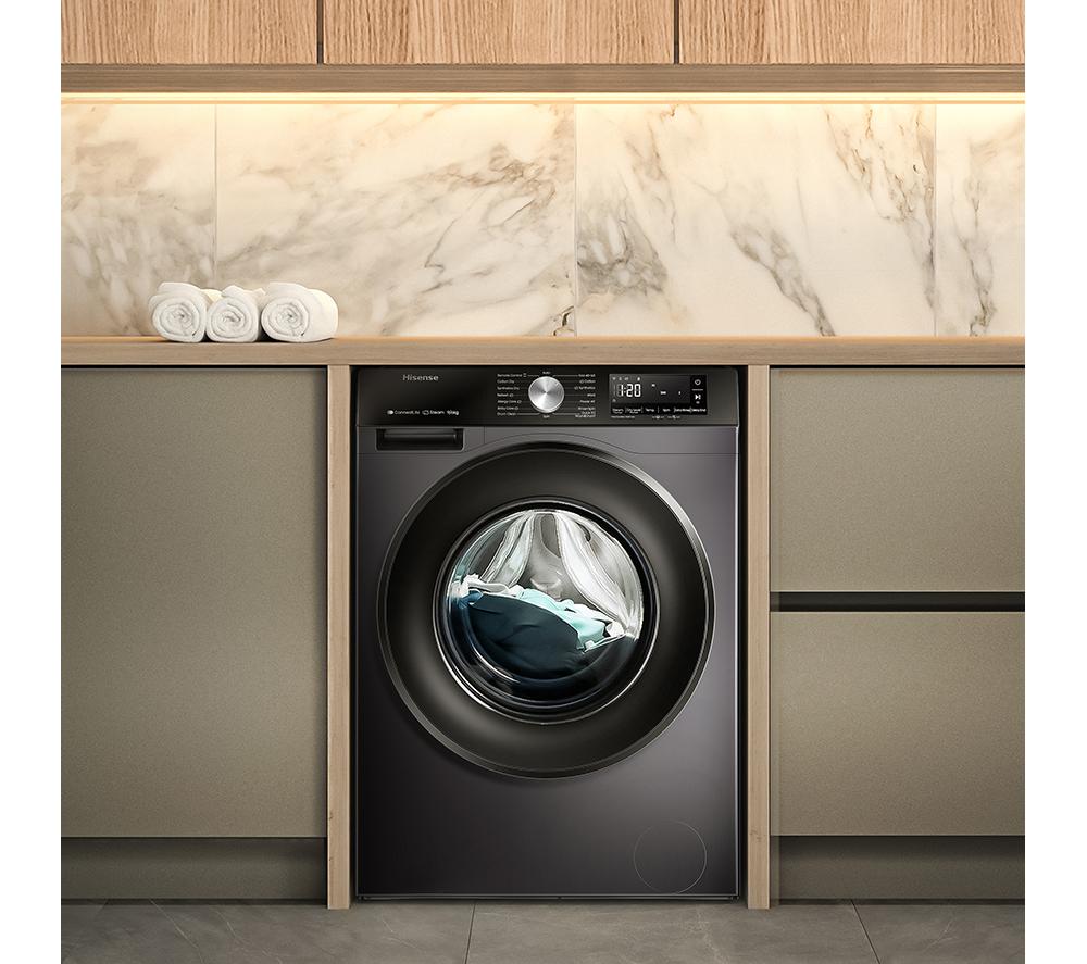 HISENSE 3S Series WD3S9043BB3 WiFi-enabled 9 kg Washer Dryer - Black