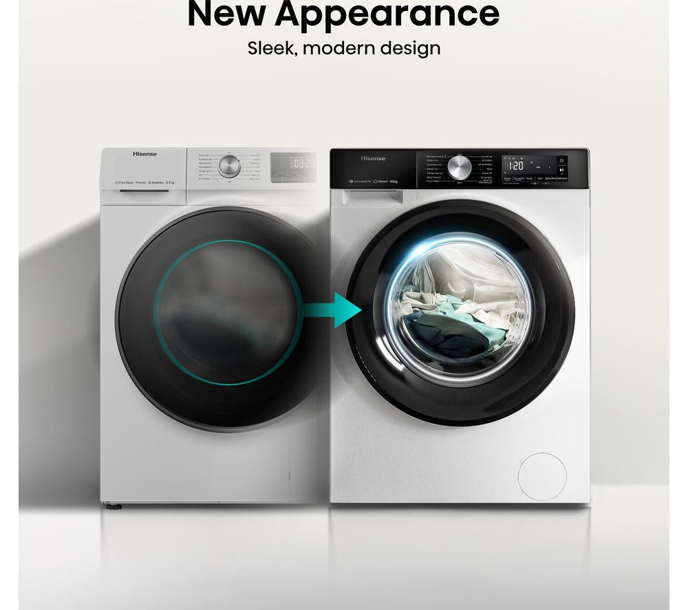 HISENSE Serie 3S WD3S9043BW3 Lavadora-secadora inteligente de 9 kg - Blanca