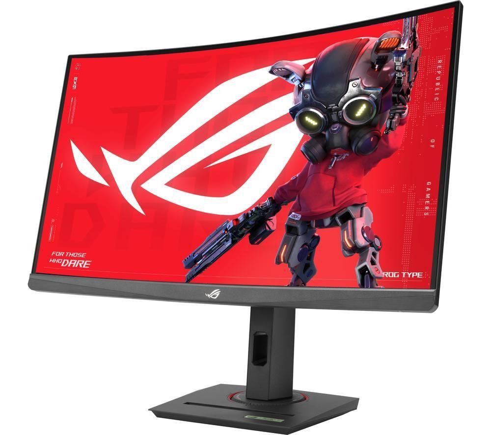 ASUS ROG Strix XG27WCS Quad HD 27" Curved VA LED Gaming Monitor - Black