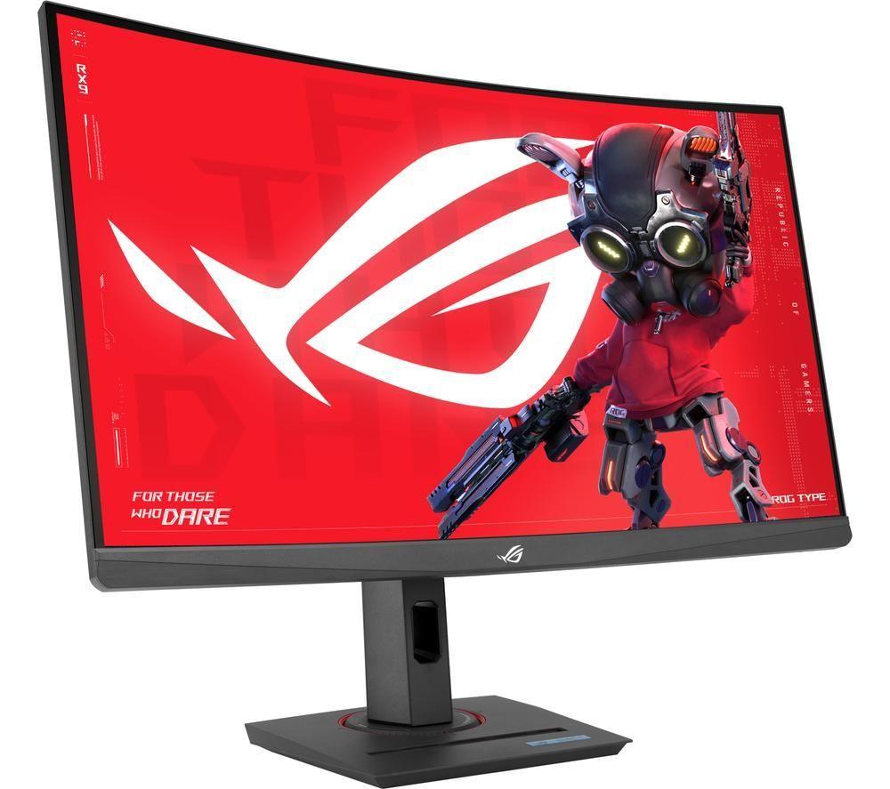 ASUS ROG Strix XG27WCS Quad HD 27" Curved VA LED Gaming Monitor - Black