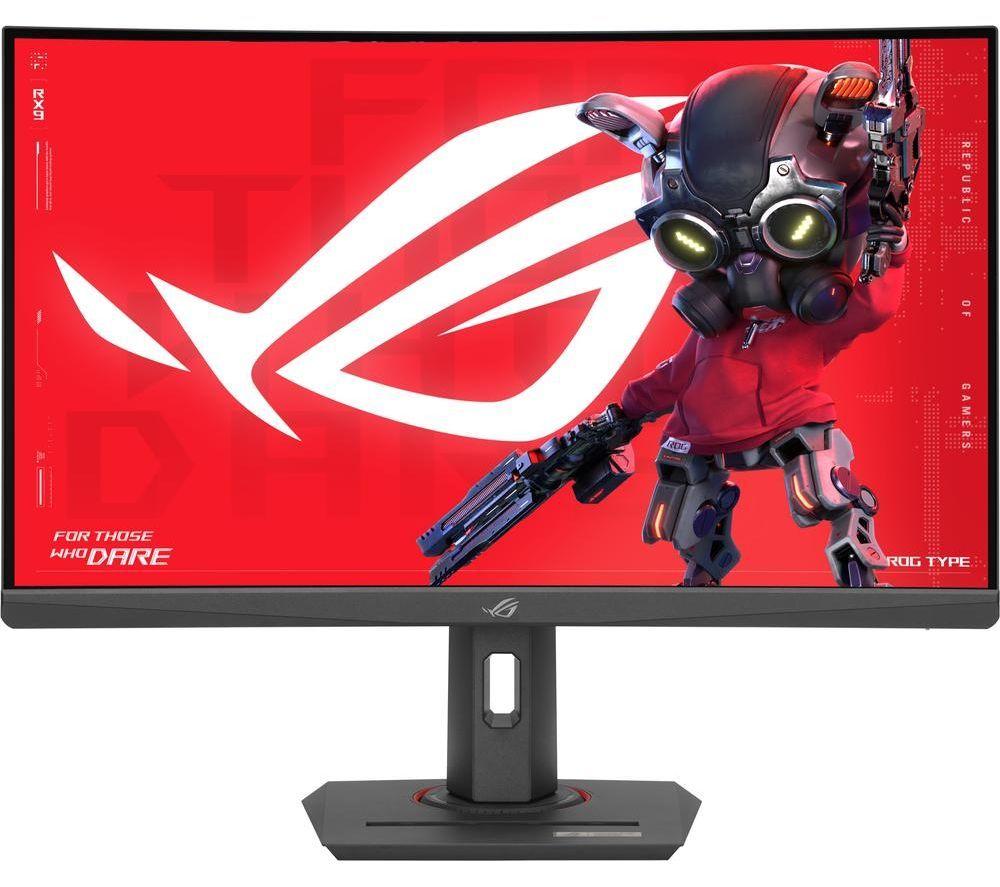 ASUS ROG Strix XG27WCS Quad HD 27" Curved VA LED Gaming Monitor – Schwarz