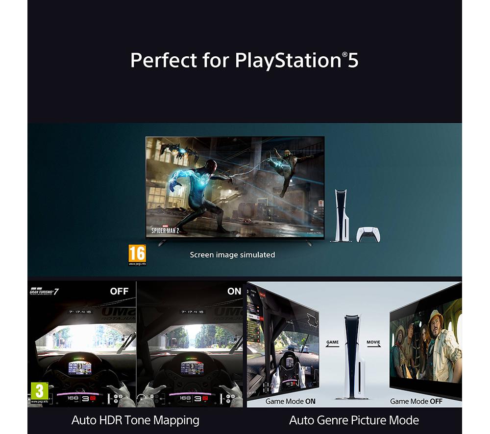 SONY BRAVIA 8 OLED 4K HDR AI Smart TV de 65" - K65XR80U