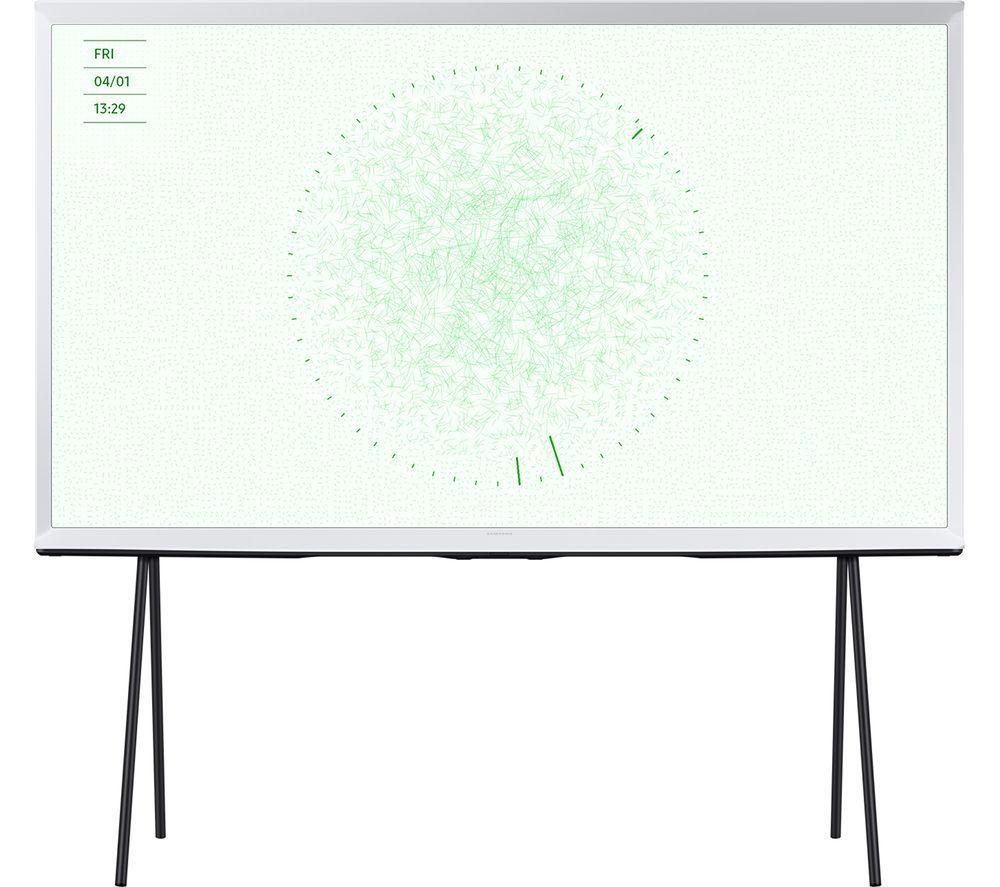 SAMSUNG The Serif LS01D 65" QLED 4K HDR Smart TV in Cloud White 2024 - QE65LS01DA