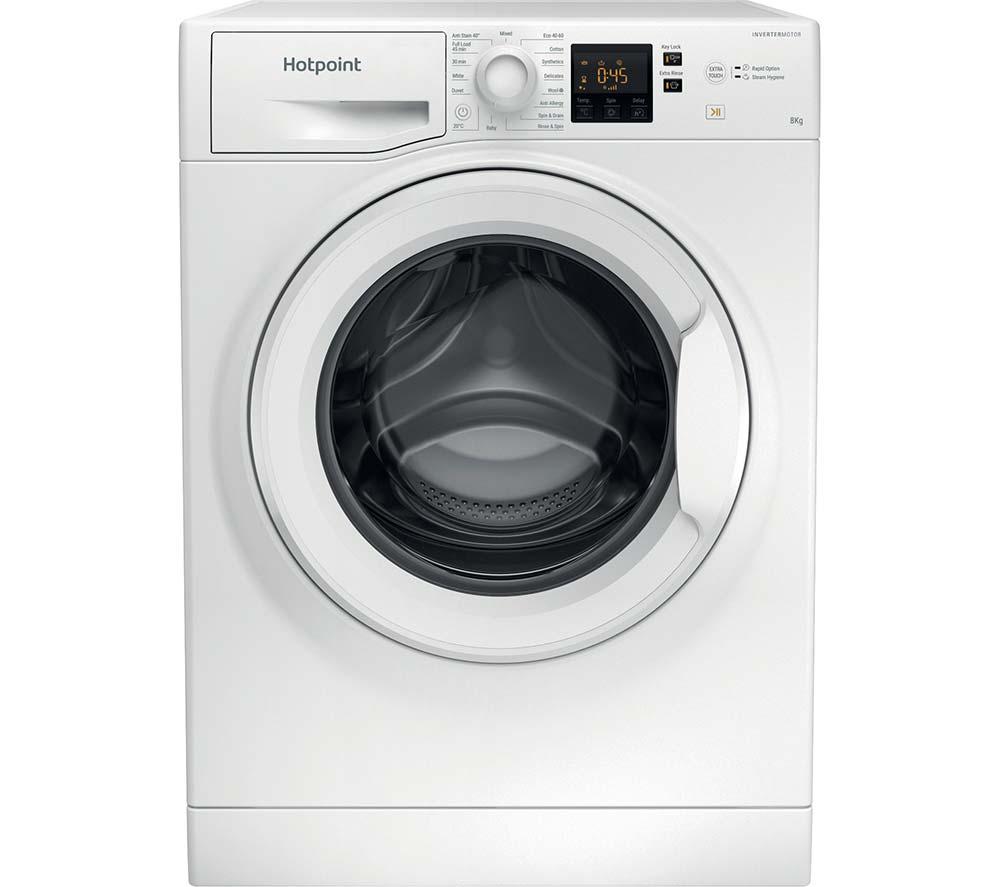 HOTPOINT Anti-stain NSWR 946 WK UK 9 kg 1400 Spin Washing Machine - White
