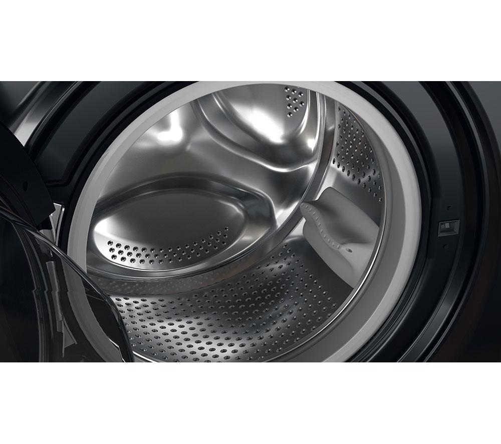HOTPOINT Anti-Stain NSWM 7469 BS UK 7 kg 1400 Spin Washing Machine - Black