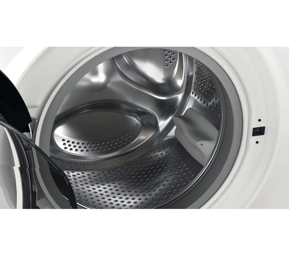 Lavadora HOTPOINT Anti-Manchas NSWR 846 WK UK de 8 kg y 1400 rpm - Blanca