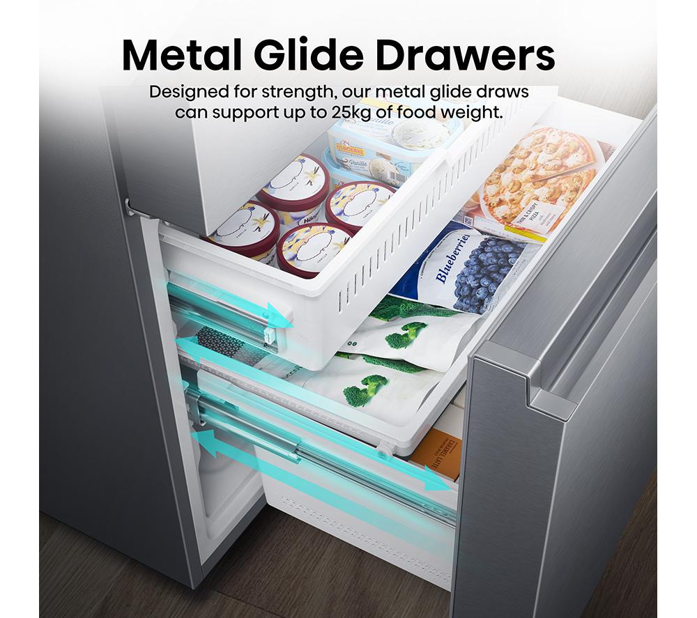 HISENSE RF793N4SASE Smart Fridge Freezer - Stainless Steel