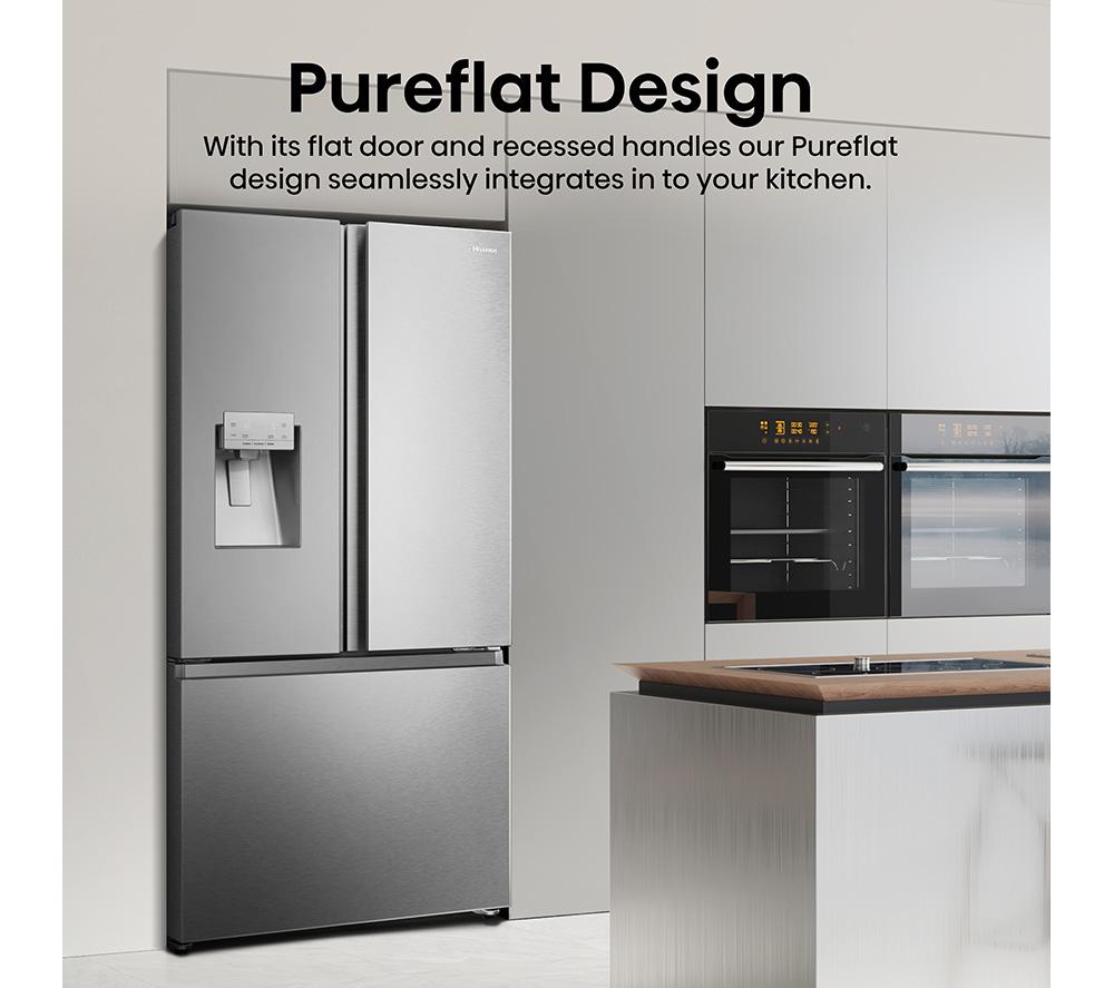 HISENSE RF793N4SASE Smart Fridge Freezer - Stainless Steel