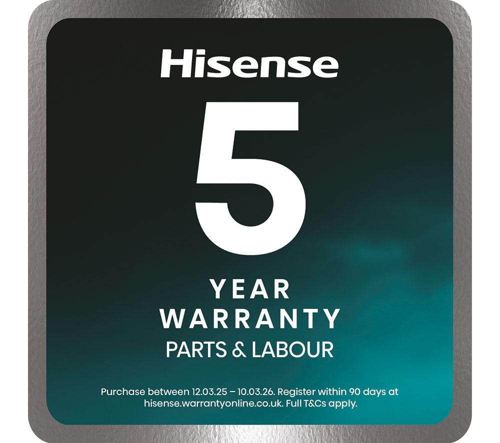 Frigorífico americano inteligente HISENSE PureFlat RQ760N4IFE - Acero inoxidable negro