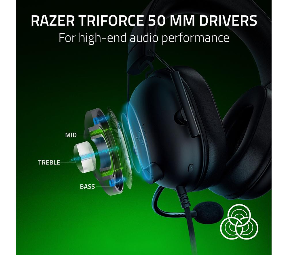RAZER BlackShark V2 X 7.1 Gaming-Headset für Xbox – Schwarz