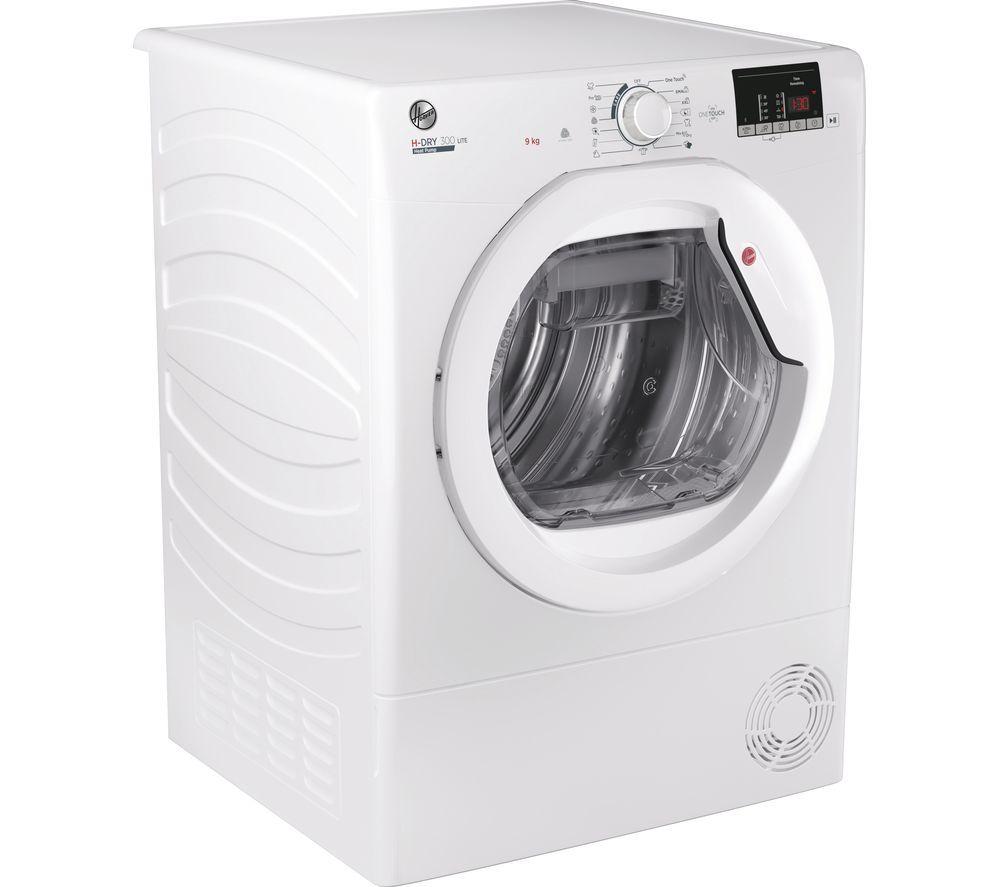 HOOVER H-Dry 300 HLE H9A2DE-80 NFC 9 kg Heat Pump Tumble Dryer - White